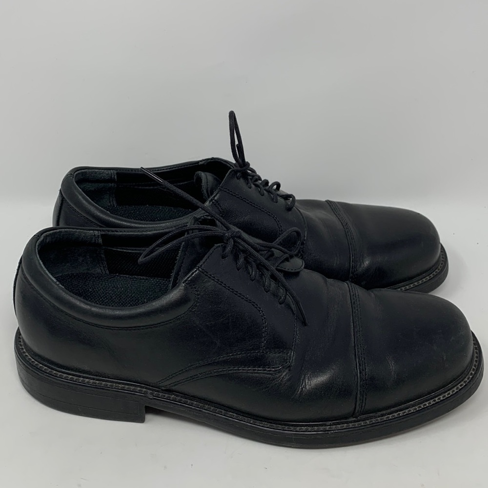 Vtg Hunters Bay Leather Collection Cap Toe Oxfords